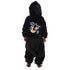 Snuggs Kids Blanket Onesie Black هلال رمضان